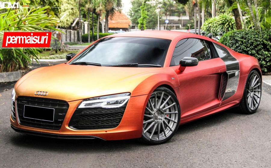 Audi R8 V10 by Permaisuri on ADV.1 Wheels (ADV15R MV2) '2015